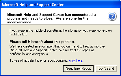 Windows XP Screenshots